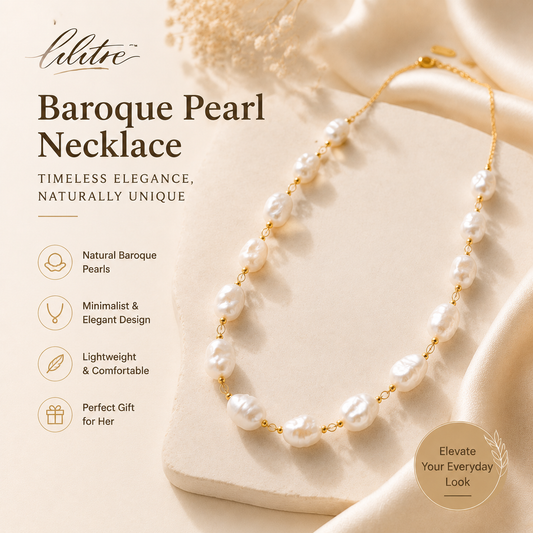 𝒍𝒊𝒍𝒊𝒕𝒓𝒆™ Baroque Pearl Necklace
