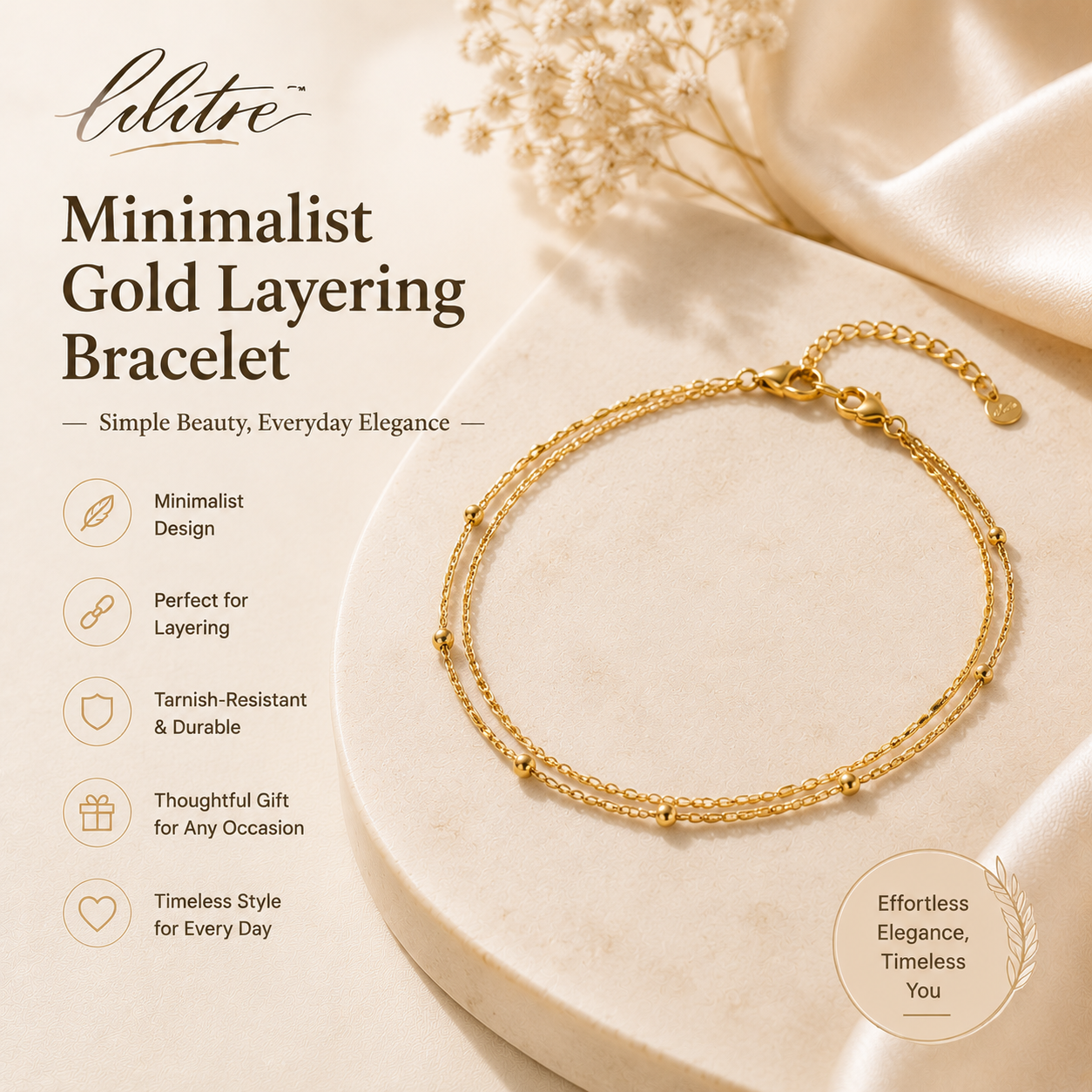 𝒍𝒊𝒍𝒊𝒕𝒓𝒆™ Sculptural Gold Hoop Earrings